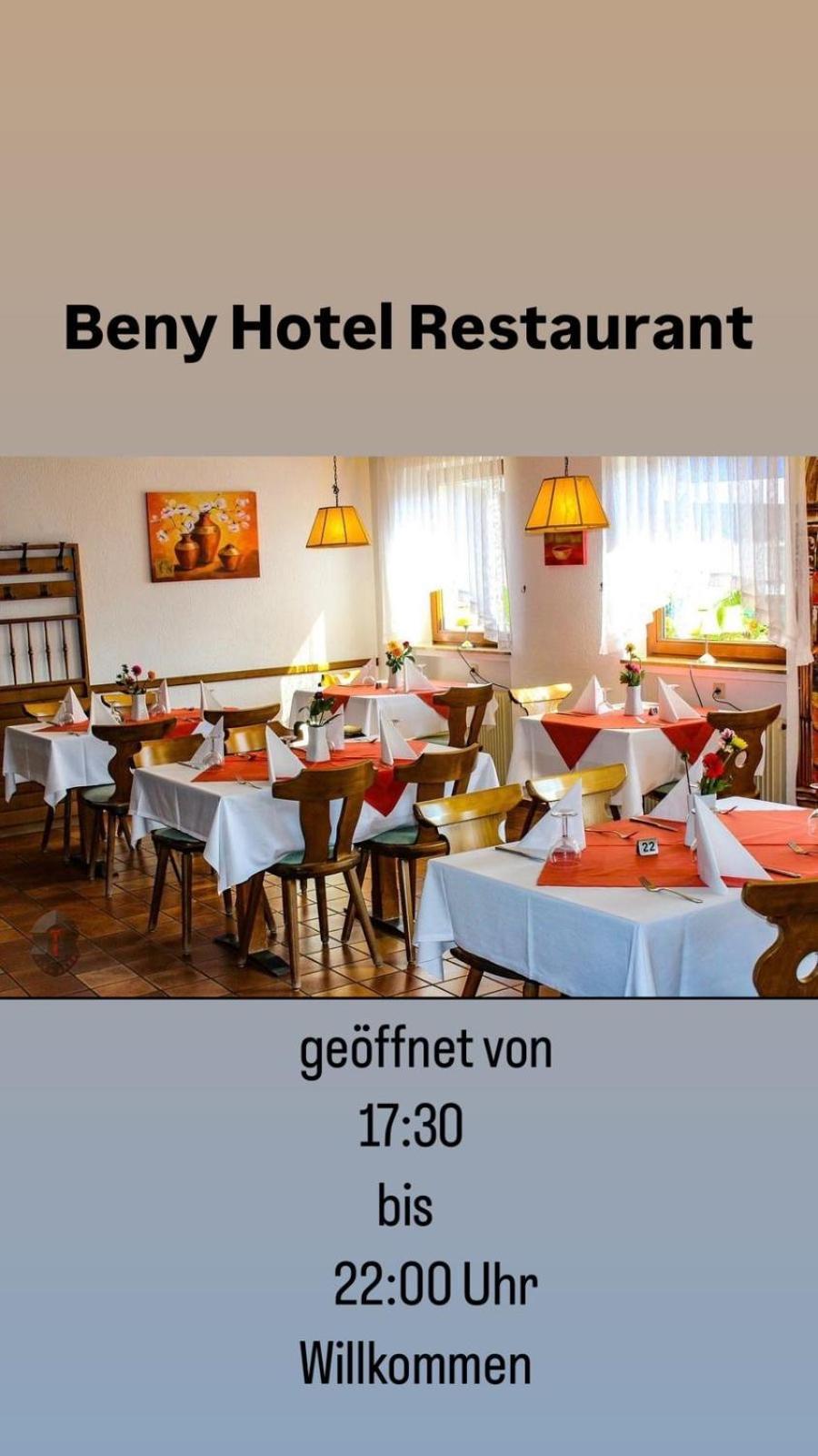 Beny Hotel Restaurant Hertingen Esterno foto